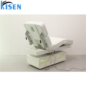 Kisen Heavy Duty Stable Beauty Bed <b>Electric</b> Lift Thai Massage ClinicTable Multifunctional Salon Tattoo Furniture with Light - Product Image 2