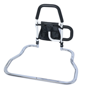 <b>Bed</b> Rails Heart Shape With Storage <b>Bag</b> For Elderly And Pregnant Women Fitness Equipment - Product Image 1