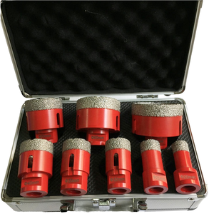 Gốm Khoan Bits lỗ Saw Set gạch khoan bit M14 brazed công cụ kim cương cắt bit - Product Image 5