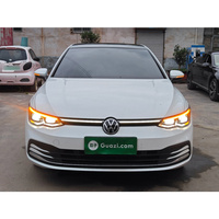 Mobil Bekas Volkswagen Golf Guazi 2024 Sedan Bensin 5 Kursi FWD Otomatis Setir Kiri Penggunaan Sehari-hari Pasokan Internasional