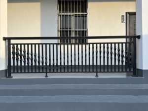 Alüminyum alaşımlı açık korkuluklar ve korkuluklar merdiven ve balkon/teras korkulukları çağdaş tasarım sağlam dayanıklı - Product Image 6