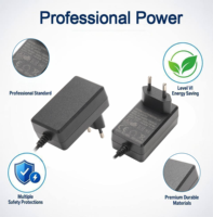 Adaptateur secteur 24W 12V 2A, norme EN 61347, driver LED, alimentation à découpage AC/DC pour caméra CCTV, routeur, éclairage LED en bande