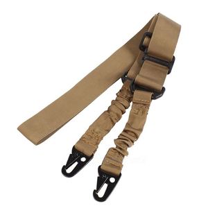 2 Points Tactical Adjustable <strong>Gun</strong> Sling Heavy-Duty Nylon Rope Belt for Paintball/Hunting - Product Image 2