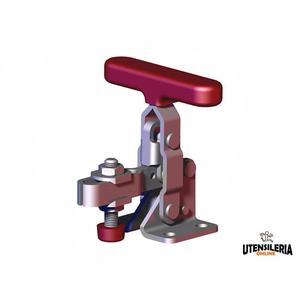 201-TU Destaco base de fijación curvada vertical de liberación rápida 440N - Product Image 1