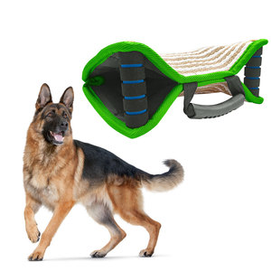 Almohada de mordida de yute con doble asa y ayuda de entrenamiento para perros, para uso transfronterizo, para Pastor Alemán y <span class=keywords><strong>Malinois</strong></span> (Modelo XD42) - Product Image 2