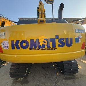 รถขุดไฮดรอลิกแบบตีนตะขาบ Komatsu PC200-8 มือสองคุณภาพสูงจากโรงงาน สำหรับงานก่อสร้างโครงสร้างพื้นฐาน - Product Image 4