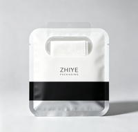 Sacs d'emballage recyclables personnalisés à trois soudures latérales en BOPP/VMPET/PE laminé thermoscellable pour aliments, bonbons et biscuits avec encoche de déchirement