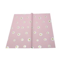 Papier d'emballage pour bouquet de fleurs imprimé marguerite coréenne, imperméable, fournitures pour fleuristes, vente en gros