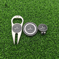 Coffret cadeau unique pour le golf, mini-golf personnalisé à faire soi-même, fourchette pour balles de golf, nouveau marqueur de balles de golf créatif, boîte d'emballage