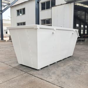 Grands conteneurs mobiles de saut 10-20cbm utilisation industrielle de saut de construction en acier résistante de poubelles - Product Image 4