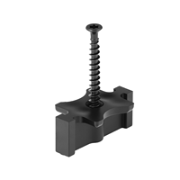 Clips de fixation pour terrasses extérieures en WPC, style moderne, résistants à l'eau, durables et écologiques, pour cuisines et hôpitaux