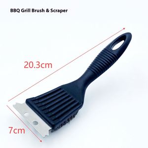 Brosse de nettoyage multifonctionnelle en acier inoxydable pour barbecue, brosse à grillades pour un nettoyage facile, vente en gros pour fabricants transfrontaliers - Product Image 6