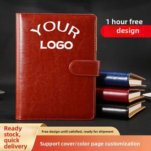 A5 Hardcover Pu Customized Planner Wholesale Business High Quality Leather <b>Diary</b> <b>Notebook</b> - Product Image 2