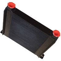 Radiateur compact 5,5 kW pour compresseur d'air portable, refroidisseur intermédiaire pour compresseur à vis mobile 7,5 CV, pièces de rechange pour système de refroidissement
