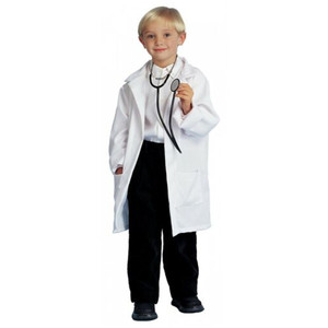Disfraz de Médico para Niños, Bata de Laboratorio Larga Blanca de <span class=keywords><strong>Cirujano</strong></span> para Niños - Product Image 4