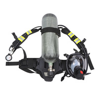 Offre Spéciale 6.8L/9L SCBA Appareil respiratoire autonome Carbone Scba Anti Fire Sets
