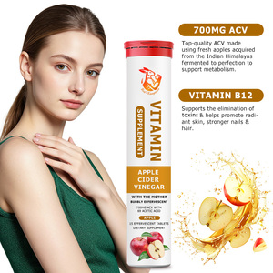 Tabletas de Suplementos Vitamínicos OEM ODM con Vitamina B12 y Vinagre de Sidra de Manzana que Promueven una Piel Radiante, Uñas y Cabello Más Fuertes - Product Image 5