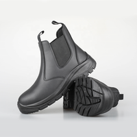 Chaussures de sécurité chinoises en vente chaude, chaussures de travail en cuir Chelsea S3 de bonne qualité, chaussures de sécurité industrielles pour hommes