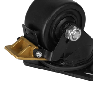 Heavy Duty Engonomic Kompakte Tor Niedrigen Schwerkraft Ausrüstung Rad Caster - Product Image 4