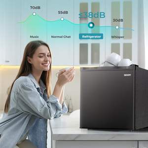 Euhomy 고품질 호텔 성에 없는 소형 냉장고 거실용 미니 냉장고 - Product Image 3