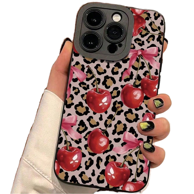 Cherry Tiger Stripe Anti-Drop TPU for iPhone Plus Case Angel Eyes Matte Finish Anti-Drop Feature Compatible for Galaxy S22 Ultra