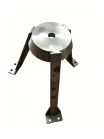 Supports en tôle d'acier inoxydable pour tôlerie, pliage, soudage et fabrication