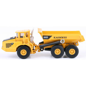 Mini Alloy Dump Truck KDW 1:87scale Diecast Metal Simulation Dumper <strong>Lorry</strong> Engineering Truck <strong>Toys</strong> for Kids - Product Image 4