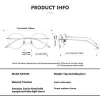 Montures de lunettes rétro pour hommes, légères, à monture complète, style classique, design en titane transparent, forme de visage diamant