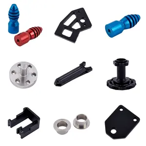 Trung Quốc tùy chỉnh CNC chính xác 7075 Nhôm Anodized gia công CNC phay biến nhạc cụ guitar phần phần