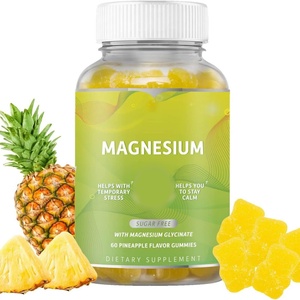 Gomitas de Vitamina D, Treonato, Glicinato, Citrato de Magnesio, Zinc y Cadmium, Suplemento para Adultos, Fabricación OEM/ODM - Product Image 1