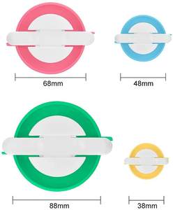 Pompon Che Fa La Macchina 4 Formati FAI DA TE Pom pom Maker per Fluff Sfera FAI DA TE di Lana di Lavoro A Maglia Craft Tool Set - Product Image 3