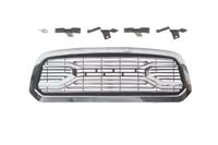 Calandre avant pour RAM 2500 3500 2013-2018, style Big Horn chromé avec lettres, sans éclairage LED