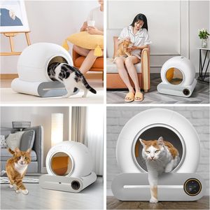 Bandeja <span class=keywords><strong>de</strong></span> <span class=keywords><strong>arena</strong></span> para gatos autolimpiante inteligente <span class=keywords><strong>Caja</strong></span> <span class=keywords><strong>de</strong></span> <span class=keywords><strong>arena</strong></span> <span class=keywords><strong>de</strong></span> plástico <span class=keywords><strong>de</strong></span> <span class=keywords><strong>arena</strong></span> <span class=keywords><strong>de</strong></span> PP automática <span class=keywords><strong>de</strong></span> fácil limpieza - Product Image 3