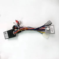 Rangkaian Kabel Elektronik Otomotif Kustom untuk Radio Mobil Android Universal 12V ISO9001 Kabel Inti Tembaga Perunggu