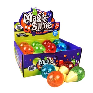 Nouveau modèle de slime en argile colorée simulant la crème glacée, slime cristallin pour soulager le stress et les jeux de farces, jouets DIY - Product Image 1