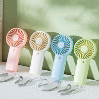 Nouveau ventilateur portable OEM Gekaole 2026 à moteur brossé, silencieux, à vitesse unique, pour utilisation en extérieur et en voiture, autonomie de 2 à 4 heures