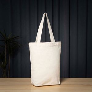 Cotton Canvas Tote Shoulder Bag Reusable Grocery Shopping Bags - Product Image 1