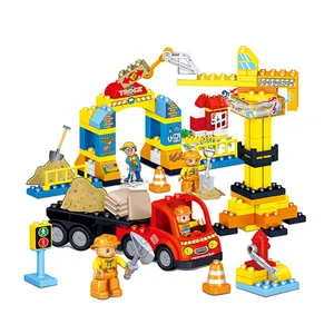 Высококачественные забавные 131 городские Строительные строительные Детские кирпичные игрушки строительные блоки для детей