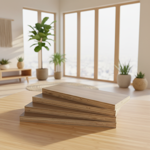 Fabrika Doğrudan Satış Ekolojik Modern Su Geçirmez Melamin Kaplı Kontrplak Paneller - Product Image 6