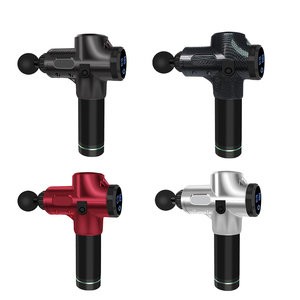 <span class=keywords><strong>Mini</strong></span> Pistola de Masaje Silenciosa con 6 Cabezales, Adaptador Terapéutico, Calor, Percusión de Tejido Profundo, Vibrador Silencioso para Aplicación Corporal - Product Image 2
