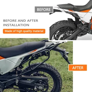 สำหรับ KTM 390 ADVENTURE R <span class=keywords><strong>X</strong></span> 2025 26 390 <span class=keywords><strong>Adv</strong></span> <span class=keywords><strong>250</strong></span> ADVENTURE ชุดแร็คข้างมอเตอร์ไซค์อะลูมิเนียมอัลลอยด์ สำหรับติดตั้งกระเป๋าข้าง - Product Image 5