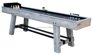 Tùy chỉnh 9ft/12ft/14ft/16ft/18ft/20ft/22ft trong nhà thể thao bảng cần thiết bằng gỗ shuffleboard và Bowling cho Câu lạc bộ - Product Image 3