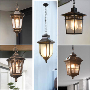 Candelabro impermeable para exteriores de estilo europeo, superventas de fábrica, Villa retro, balcón, pasillo, patio, entrada, luz de jardín - Product Image 2