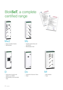 สวิตช์เกียร์แรงดันต่ำ Schneider BlokSeT สำหรับระบบจ่ายไฟในศูนย์ข้อมูล - Product Image 4