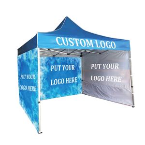 Carpas Portátiles para Exposiciones, Carpa Plegable para Playa, Carpa de Protección Solar, Fondo Personalizable - Product Image 1