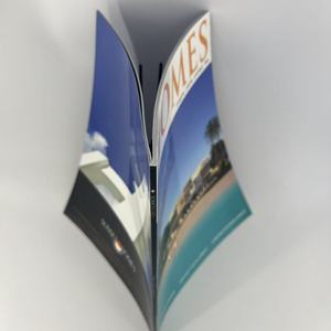 ผู้ผลิตขายส่งคุณภาพดีที่สุด บริการพิมพ์สมุดโบรชัวร์ แคตตาล็อก นิตยสารแฟชั่น ขนาด A4 A5 A6 B6 ปกแข็งเย็บเข้าเล่มตามสั่ง - Product Image 4