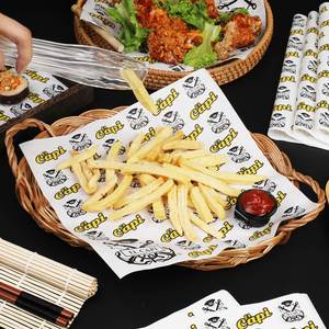 Papel Antigrasa para Platos, Papel Antigrasa para Pollo Frito, Hamburguesas, Sushi, Papel para Envolver Comida, Papel para Papas Fritas y Pizza - Product Image 3
