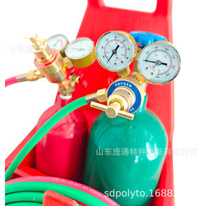 Outils de soudage à l'aluminium portatifs d'usine, kit acétylène CGA200 avec kit de soudage oxy-acétylène, ensemble de bouteilles de gaz CGA540 - Product Image 3