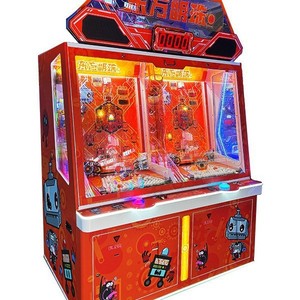 Oriental Pearl Coin Operated Arcade Game <b>Machine</b> Pachinko Ball Pusher 2 Players Flashing Light Plastic <b>Amusement</b> Park Use - Product Image 5