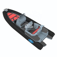 Hedia Sport Aluminium RIB SP580 Deep V Hypalon RIB Bateau Rigide Gonflable